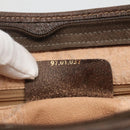 GUCCI GG Supreme Clutch Bag PVC Beige 97 01 037 Auth mr1199-12
