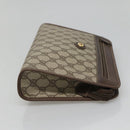 GUCCI GG Supreme Clutch Bag PVC Beige 97 01 037 Auth mr1199-3