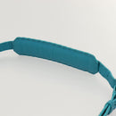 FENDI Anna Shoulder Bag Leather 2way Turquoise Blue Auth mr1226V-9