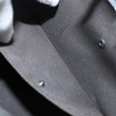 FENDI Zucchino Canvas Tote Bag Brown Silver Auth mr1240-21