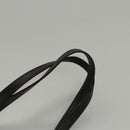 FENDI Zucchino Canvas Tote Bag Brown Silver Auth mr1240-14