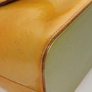 LOUIS VUITTON Monogram Vernis Houston Hand Bag Gris M91053 LV Auth mr1250-15