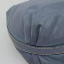 PRADA Shoulder Bag Nylon Blue Silver Auth mr1259-14