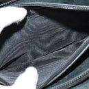 CELINE Shoulder Bag Leather Black Gold Auth mr1261-12