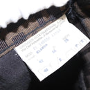 FENDI Zucca Canvas Pants 42 Black Brown Auth mr1285-18