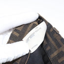 FENDI Zucca Canvas Pants 42 Black Brown Auth mr1285-19