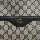 GUCCI GG Supreme Sherry Line Tote Bag PVC Navy 39 02 003 Auth mr1292-17