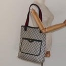 GUCCI GG Supreme Sherry Line Tote Bag PVC Navy 39 02 003 Auth mr1292-21