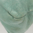 BALENCIAGA City Hand Bag Leather Green Auth mr1307-16