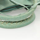 BALENCIAGA City Hand Bag Leather Green Auth mr1307-7