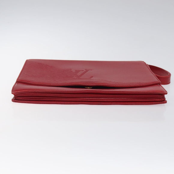 LOUIS VUITTON Opera line Delph Shoulder Bag Red M63937 LV Auth mr1310