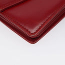 LOUIS VUITTON Opera line Delph Shoulder Bag Red M63937 LV Auth mr1310-15