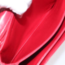 LOUIS VUITTON Opera line Delph Shoulder Bag Red M63937 LV Auth mr1310-11