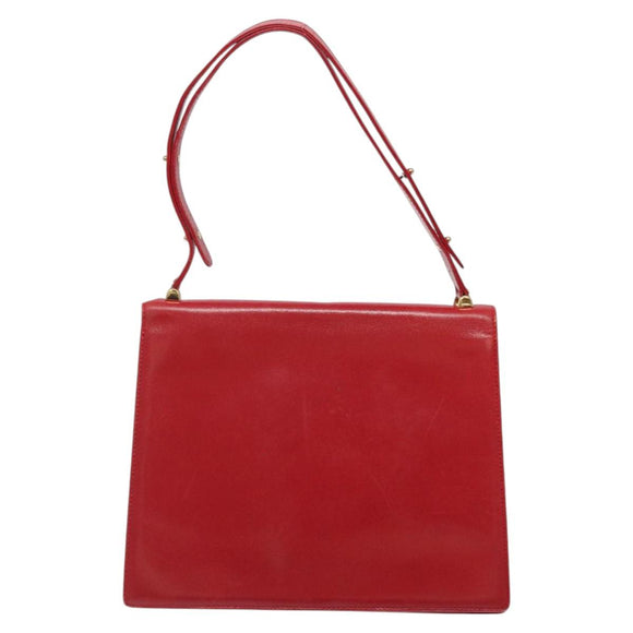 LOUIS VUITTON Opera line Delph Shoulder Bag Red M63937 LV Auth mr1310