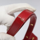 LOUIS VUITTON Opera line Delph Shoulder Bag Red M63937 LV Auth mr1310-8