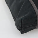 HERMES Fourre Tout Cabas Tote Bag Canvas Black Auth mr1312-11