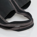 HERMES Fourre Tout Cabas Tote Bag Canvas Black Auth mr1312-7