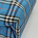 BURBERRY Nova Check Tote Bag Nylon Blue Auth mr1314-9