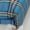BURBERRY Nova Check Tote Bag Nylon Blue Auth mr1314-15