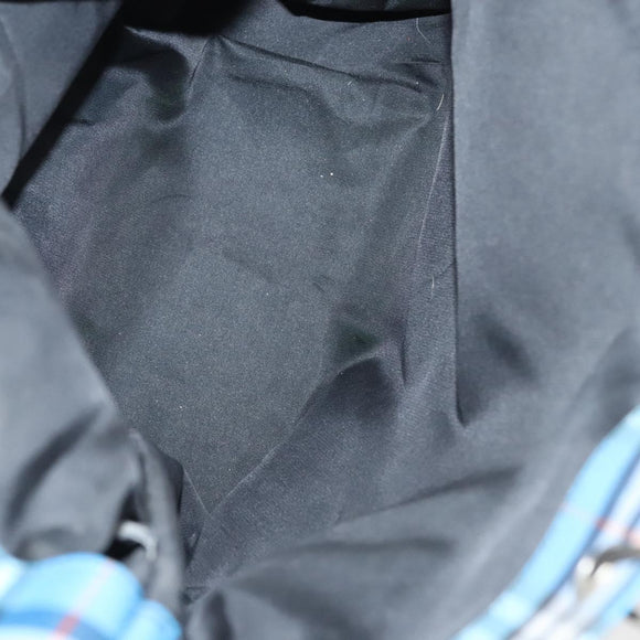 BURBERRY Nova Check Tote Bag Nylon Blue Auth mr1314