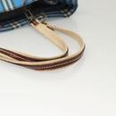 BURBERRY Nova Check Tote Bag Nylon Blue Auth mr1314-7