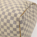 LOUIS VUITTON Damier Azur Keepall 50 Boston Bag N41430 LV Auth mr1315-15