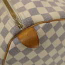 LOUIS VUITTON Damier Azur Keepall 50 Boston Bag N41430 LV Auth mr1315-18