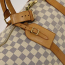 LOUIS VUITTON Damier Azur Keepall 50 Boston Bag N41430 LV Auth mr1315-19