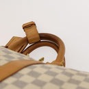 LOUIS VUITTON Damier Azur Keepall 50 Boston Bag N41430 LV Auth mr1315-8