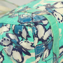 CHANEL Tote Bag Nylon Green Silver CC Auth mr1316-17