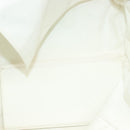 CHANEL Tote Bag Nylon Green Silver CC Auth mr1316-11