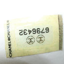 CHANEL Tote Bag Nylon Green Silver CC Auth mr1316-12