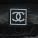 CHANEL Sports Waist Bag Nylon Black CC Auth mr1323-18
