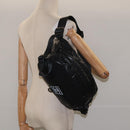 CHANEL Sports Waist Bag Nylon Black CC Auth mr1323-24