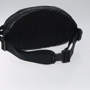 CHANEL Sports Waist Bag Nylon Black CC Auth mr1323-7