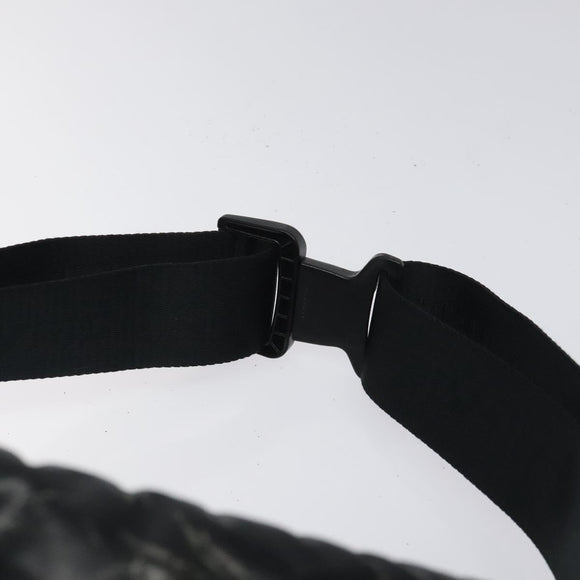 CHANEL Sports Waist Bag Nylon Black CC Auth mr1323
