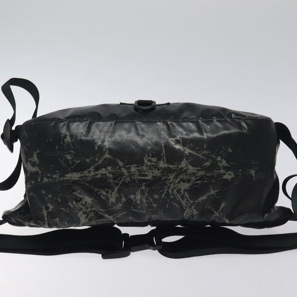 CHANEL Sports Waist Bag Nylon Black CC Auth mr1323