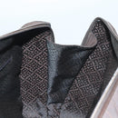 BALLY Quilted Boston Bag Nylon Black Silver Auth mr1328-18