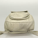 LOEWE Backpack Leather Gold Auth mr1333-5