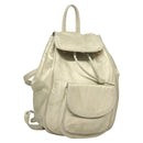 LOEWE Backpack Leather Gold Auth mr1333-1