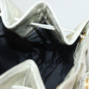 LOEWE Backpack Leather Gold Auth mr1333-22