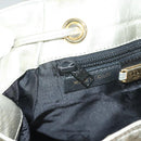 LOEWE Backpack Leather Gold Auth mr1333-24