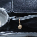 GUCCI Bamboo Hand Bag Leather Black Gold 002 1186 0259 Auth mr1334-17