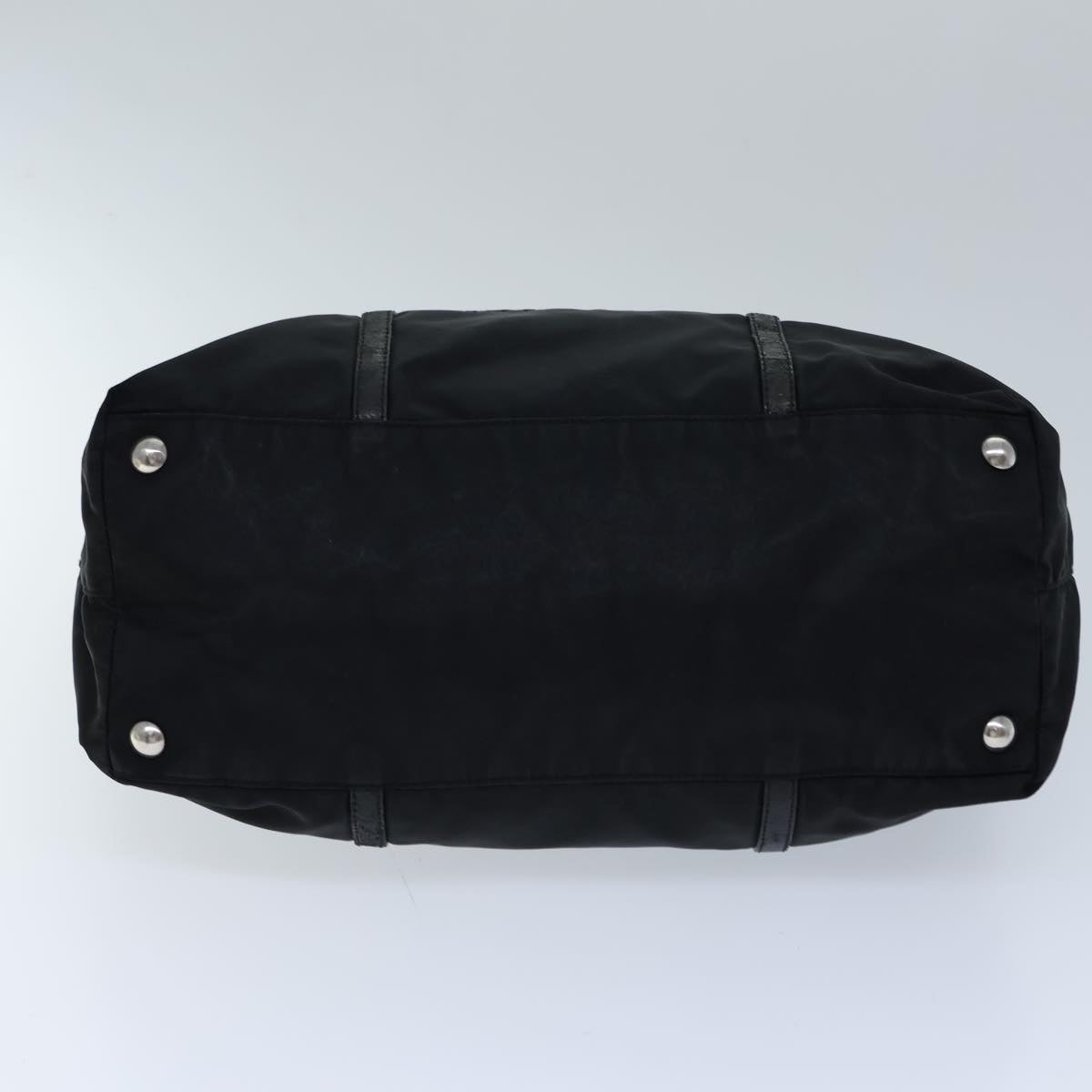 PRADA Tote Bag Nylon Black Auth mr134