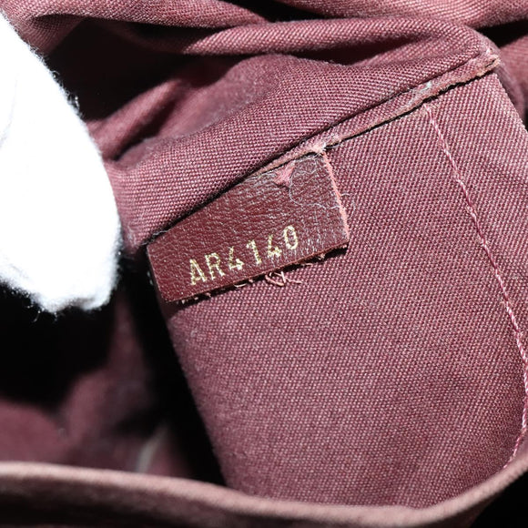 LOUIS VUITTON Monogram Idylle Rhapsody MM Shoulder Bag Sepia M40405 Auth mr1341