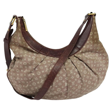 LOUIS VUITTON Monogram Idylle Rhapsody MM Shoulder Bag Sepia M40405 Auth mr1341