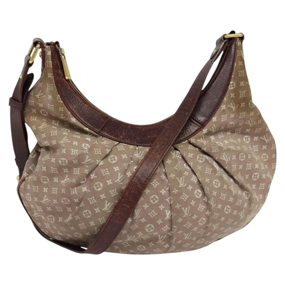 LOUIS VUITTON Monogram Idylle Rhapsody MM Shoulder Bag Sepia M40405 Auth mr1341