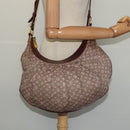 LOUIS VUITTON Monogram Idylle Rhapsody MM Shoulder Bag Sepia M40405 Auth mr1341-20