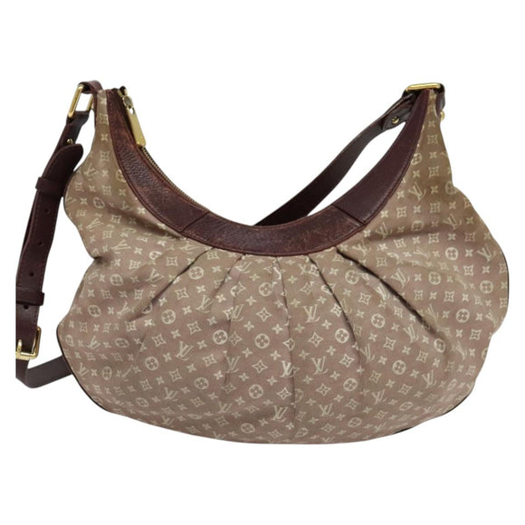 LOUIS VUITTON Monogram Idylle Rhapsody MM Shoulder Bag Sepia M40405 Auth mr1341