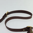 LOUIS VUITTON Monogram Idylle Rhapsody MM Shoulder Bag Sepia M40405 Auth mr1341-8